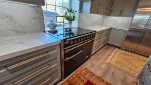 Elise induction range/oven high end kitchen